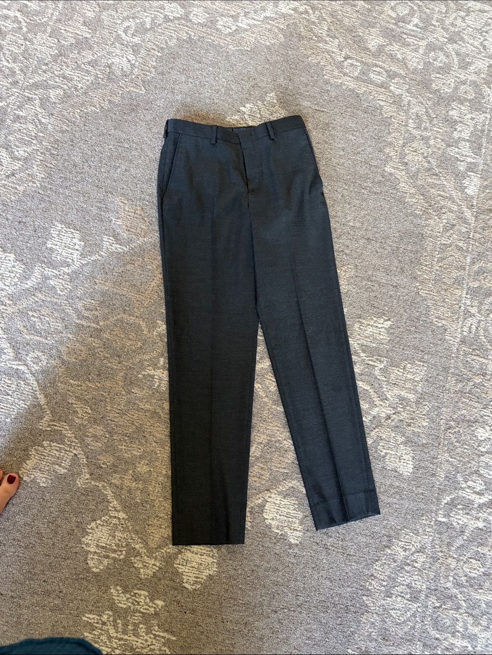Boys Ralph Lauren Charcoal Dress Trousers